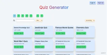 Quiz Generator